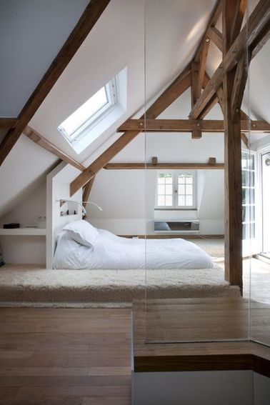 10 Déco chambres avec poutres apparentes very charmantes - Décoration ...