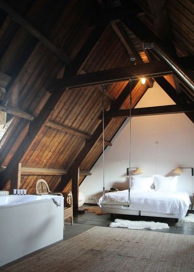 10 Déco chambres avec poutres apparentes very charmantes - Décoration ...